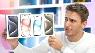 J'ai reçu les iPhone 15 en avant-première !