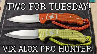 '21 LE Victorinox Alox Hunter Pro (Tiger Orange) '23 LE Victorinox Alox Hunter Pro (Electric Yellow)