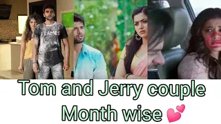 Types of Tom and Jerry couple month wise💕 see your month 💞month wise