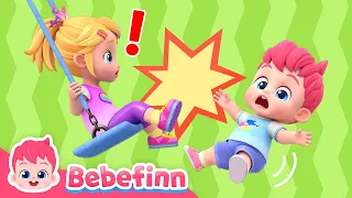 Ouch! Playground Safety Song | Bebefinn Nursery Rhymes for Kids