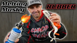 Musky Rubber Lure And Bait Repair - HOW TO