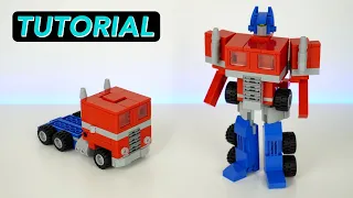 LEGO OPTIMUS PRIME TUTORIAL