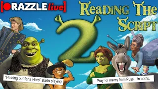 We get drunk and read the ENTIRE SHREK 2 SCRIPT (in costume)