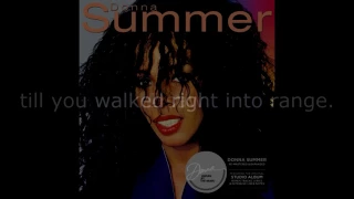 Donna Summer - Love Is in Control (Finger on the Trigger) LYRICS SHM "Donna Summer"