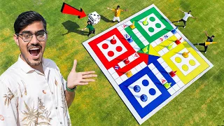 ₹100000 Biggest Ludo Challenge Ever🔥 | हमने बना दिया सबसे बड़ा लूडो | Real Life Ludo