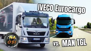Truck vs. Truck: IVECO Eurocargo i MAN TGL [Na Osi 929]