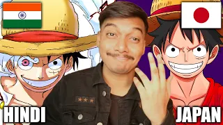 One Piece Hindi Dub vs Japanese🔥@BBFisLive (One Piece in Hindi)