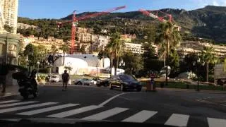 Monaco Grand Prix circuit on a normal day