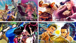 Street Fighter 6 - ALL Characters Story Cutscenes & Ending (Arcade Mode)