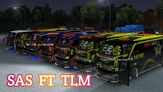 SAS FAMILY FT TLM 😎‼️ Magab Silahturahim ‼️ Bussid V4.2  #bus #bussimulatorindonesia #simulator