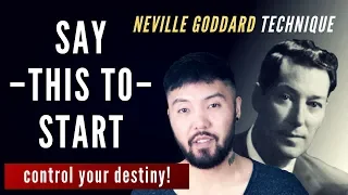 Neville Goddard - How to CONTROL Your Destiny Using Self-Talk (Mental Diets)