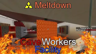 Epic Reactor core game in Minecraft! (CaveWorkers #2, Meltdown)