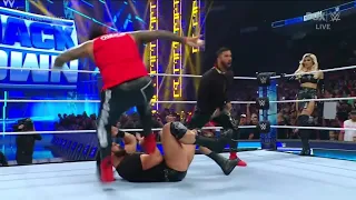 Scarlett Interrupts Drew McIntyre The Usos Attack - WWE Smackdown 8/12/22