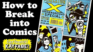 HOW TO Break Into Comics -- From Art Student to Writing and Drawing an X-Book with Jim Mahfood!?!