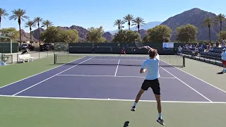 Sebastian Korda v. Brandon Nakashima - IW Practice 3.9.22