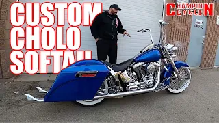 Custom Harley Davidson Cholo Style Softail Rebuild