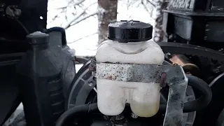 Мотобуксировщик Ураган. Реверс Техномастер. Доработка по устранению выброса масла через сапун.