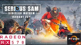 Serious Sam 4 - Siberian Mayhem - Rx 570 4 gb (High setting) Full HD