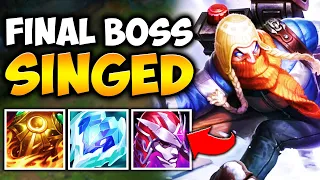 SINGED IS THE FINAL BOSS WITH THESE ITEMS (100% GUARANTEED WIN) - League of Legends