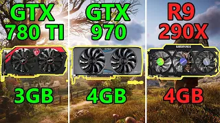 GTX 780 TI vs GTX 970 vs R9 290X - 9 Games tested on 1080p