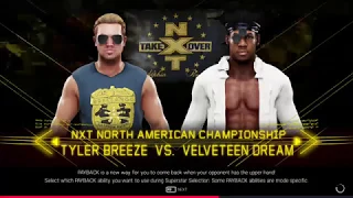 WWE 2K19 NXT TAKEOVER XXV PREDICTIONS : TYLER BREEZE VS VELVETEEN DREAM