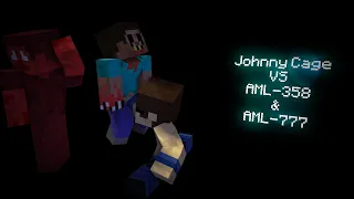 Johnny Cage VS AML-358 & AML-777 (Mallowsaur's Version) | Minecraft Animation MK VS Mallowsaur