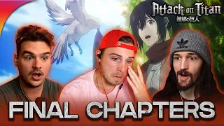 Attack On Titan - THE FINAL EPISODE REACTION! "The Final Chapters Part 1 & 2" SUPER CUT!!!