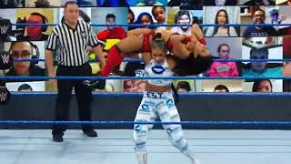 Bianca Belair K.O.D ( Kiss of Death) to Zelina Vega, SmackDown. 23 October 2020