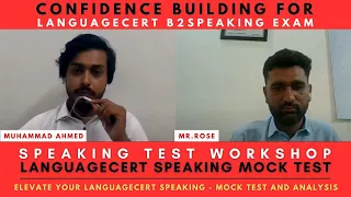 Languagecert B2 speaking mock test | Scored 35 in ESOL B2 Communicator