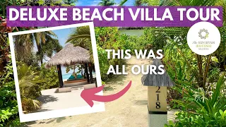 Deluxe Beach Villa Tour | Sun Siyam Iru Fushi, Maldives