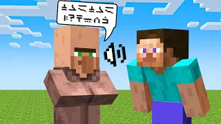 Minecraft, But Mobs Can Talk