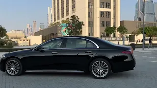 Rent Mercedes S450 Black in Dubai