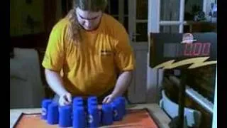 Freestyle Cup Stacking - "TwelveShot" - 1.43 Seconds