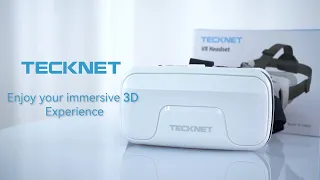 How to use TECKNET VR headset?