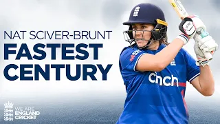 💯 Fastest Women’s Century! | Sciver-Brunt hits record ODI Ton | England Women v Sri Lanka