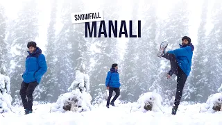 Flying Drone in Snowfall  |  Manali 2021