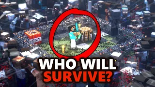 Zombie Apocalypse.. Whose The Last Team Standing In Minecraft Hardcore❗❓