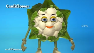 Learn Vegetables song    3D Animation Learning English preschool rhymes for children   YouTube 360p