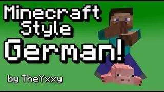 [GER/SUBS] "Minecraft Style" - A Parody of PSY's Gangnam Style (Music Video)