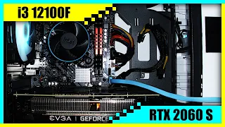 i3 12100F + RTX 2060 SUPER Gaming PC in 2022 | Tested in 7 Games