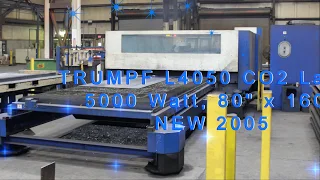 Trumpf 4050 laser