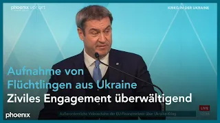 Markus Söder zu den Folgen des Ukraine-Krieges