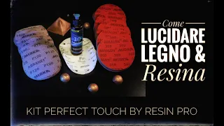 Come lucidare la resina e legno con abrasivi - Tutorial