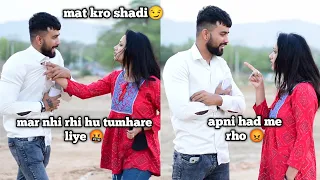 marriage prank on girlfriend gone extremely wrong 😭 veer Samrat kissing prank