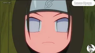 NEJI AL ESCUCHAR QUE A HINATA LE CRECIERON LOS PECHOS ESTE SE SONROJA(SUB ESPAÑOL)