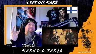 MARKO HIETALA - Left On Mars (feat. Tarja Turunen) (OFFICIAL MUSIC VIDEO) - Reaction