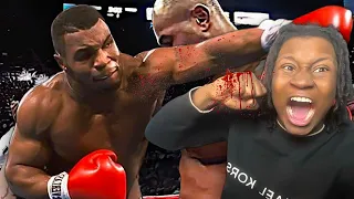 MIKE TYSON TOO POWERFUL ! When Mike Tyson Proved Big Muscles Mean Nothing Against his Fists!