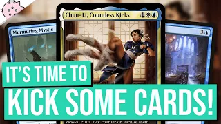 It's Time to Kick Some Cards! | Chun-Li, Countless Kicks | Commander Deck Tech | EDH | MTG