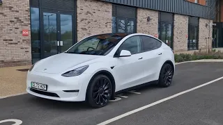 Super quick Tesla Model Y performance just in....