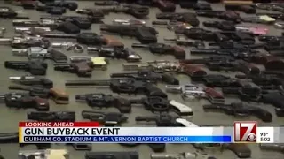 Gun buyback event